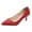 Rouge, variante sur AUDeals Escarpins à Petits Talons pour Femmes, Jolies Chaussures Habillées à Enfiler à Bout Pointu Confortables pour la Mariée, le Travail et les Mariages (Or, 8.5)