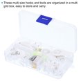 thumbnail image 4 of Unique Bargains 7-35 lbs Picture Hangers Invisible Photo Wall Hanging Hooks Nails Hardware Wall Pins Picture Hanging Kit 2 Set, 4 of 6