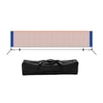 thumbnail image 1 of Siruishop Portable Pickleball Net Lightweight with Storage Bag for Garages Court Beach 4.2m, 1 of 8