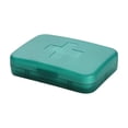 thumbnail image 2 of Cagogo under $5 Weekly Pill Organizer, Weekly Pill Organizer Box 6 Compartments,Moisture Proof Portable Medicine Box,Travel Pill Dispenser with Removable Containers,Small Tablet Vitamin Storage Box, 2 of 8