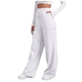 thumbnail image 4 of Chandail à Capuchon de Sport d'Extérieur Confortable pour Femmes, Pantalon à Cordon, Design avec Poche, Coupe Décontractée, Matériau Respirant, pour la Randonnée/le Cyclisme, Séchage Rapide, Léger, Polyvalent, Tenue Active/100 % Polyester, Blanc, 4 of 9