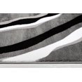 thumbnail image 4 of Ladole Rugs Calvin Grey Black Abstract Polypropylene Area Rug, 4 of 6