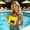 Yellow #5, variant on Waterproof Phone Pouch Dry Bag for Swimming Diving Rafting | Touchscreen Compatible Waist Pack Crossbody | Three Layer Sealed Waterproof Protection | Outdoor Beach Travel Cellphone Holder