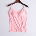 thumbnail image 2 of Timegard Camisoles pour Femmes avec Soutien-Gorge Intégré Débardeurs d'Été Sans Manches Bretelles Spaghetti Ajustables, 2 of 6