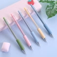 thumbnail image 2 of Amdohai 1pc Refillable & Retractable Gel Ink Pens 0.5mm Black Ink Gel Pen with 6 Ink Refills for Office School Students Adults, 2 of 8