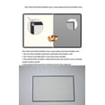 thumbnail image 5 of Écran de Projection Blanc Grille Anti-Lumière 16:9 pour Maison Tissu Réfléchissant Portable, Sans Plis, 5 of 5