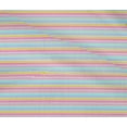 thumbnail image 3 of oneOone Cotton Flex Fabric Multicolor Stripe Decor Fabric Printed BTY 40 Inch Wide, 3 of 3