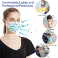 thumbnail image 2 of CHUANK 100 Pack USA Made Disposable Face Masks, 2 of 7