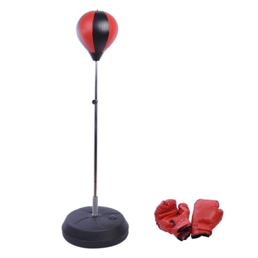 Sac de boxe ajustable, Kids Training Speed Ball avec gants