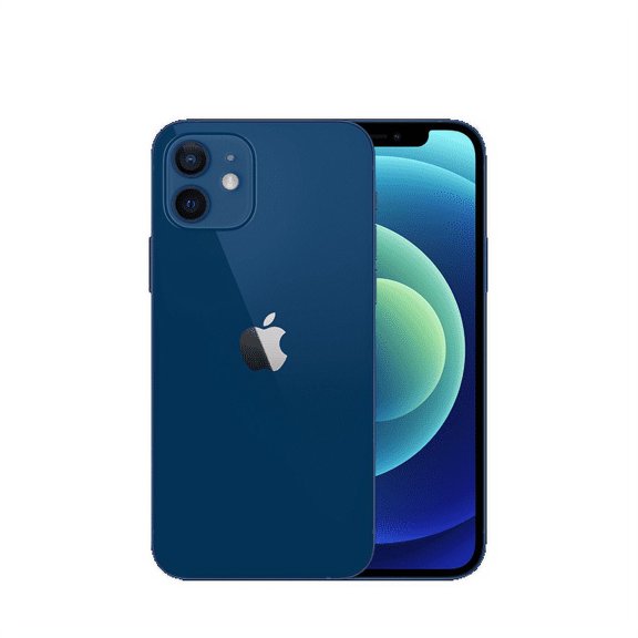 Téléphone Apple iPhone 12 d'Occasion - 128 Go Entièrement Déverrouillé Bleu (Remis à Neuf : Bon)