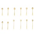 thumbnail image 4 of maskred Stainless Steel Tea Dessert Spoon Restaurant Portable Coffee Juice Seasoning Ice Cream Teaspoon Kitchen Accessory Type 12, 4 of 6