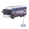 thumbnail image 2 of karymi Four Way LED Simulation Bus Children's Travel Bus Remote Control Bus Toy Car Model Toy Toys for Ages 5-7, 2 of 6