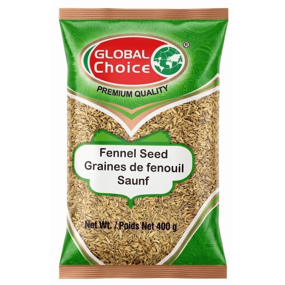 Global Choice Fennel Seeds (Saunf), 400gm