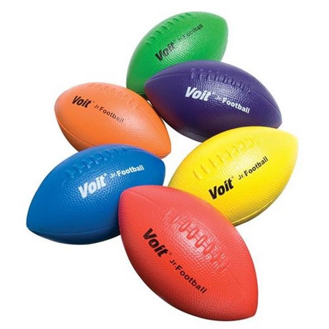 Voit 1243918 Ballon de Football en Mousse Enduit de Tuff, Violet
