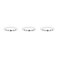 thumbnail image 3 of kurtrusly Wide Application Exquisite Beads Bracelet For Versatile Fashion Gifts Bracelets porcelain white 3Set, 3 of 6