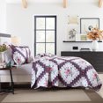 thumbnail image 2 of MarCielo 3 Piece Printed Quilt Set Lightweight Bedspread Set B024, 2 of 10