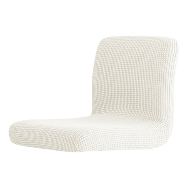 Youkk Fashionable Bar Stool Covers Unique And Refresh Bar Stools Made With Polyester Bar Stool Chair Cover Milky white