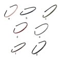thumbnail image 4 of serony Bandeau pour le Visage Lavage Bandeau Faux Cuir Style Simple Multicolore Fournitures à la Maison Accessoires de Mode Bandeaux pour les Femmes Rouge 1Set, 4 of 6