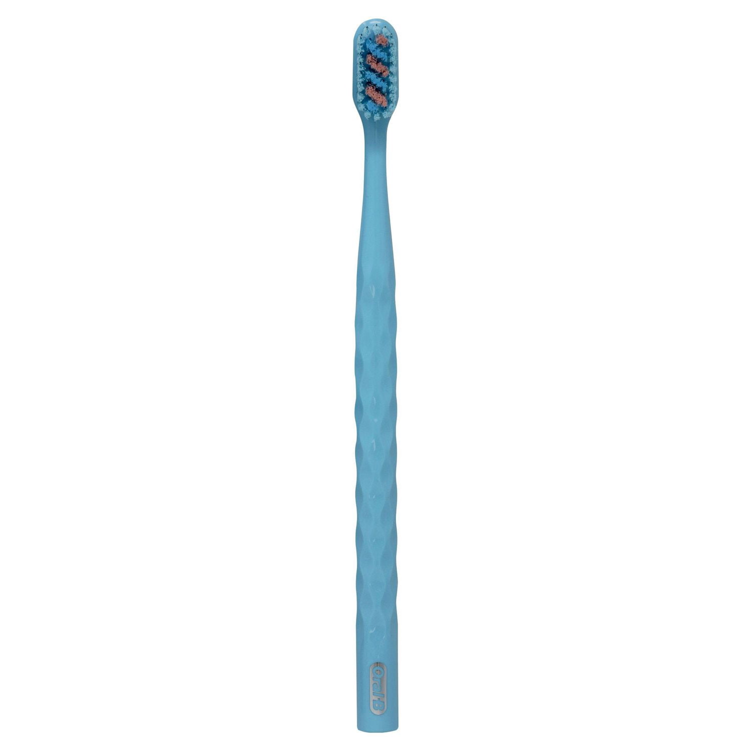 Oral-B Brilliance Premium Whitening Toothbrush with Plaque Eraser, Medium, Sky Blue