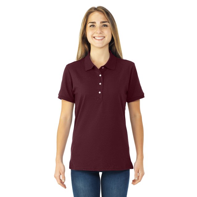 Jerzees SpotShield T-Shirt Sport à Manches Courtes pour Femmes, P, Marron