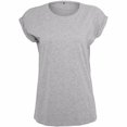 thumbnail image 1 of Build Your Brand Womens Extended Shoulder T-Shirt, 1 of 2