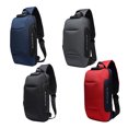 thumbnail image 3 of yingyy Men Bags Chest Pack Multi-function Lock waterproof trip pack USB Anti Theft Waterproof Mobile Multi-pocket Trip Shoulder Backpack, 3 of 9