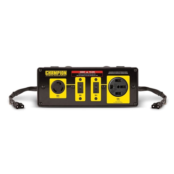Champion Power Trousse Parallèle de 50 A pour Générateurs à Onduleur de 2800 Watts Ou Plus