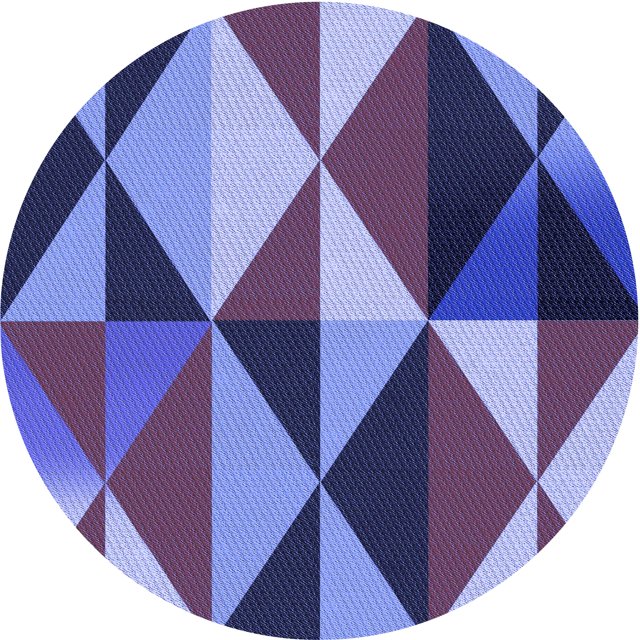 Ahgly Company Tapis d'Intérieur Lavables en Machine Bleu Ciel Transitionnel, 3' Carré