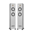 thumbnail image 1 of Fluance Ri91 Reference Stereo Powered Floorstanding Tower Speakers with High Performance AMT Tweeters, 2x6.5" Drivers, 150W Amplifier for Turntable, TV, PC - HDMI, Bluetooth, RCA & Sub Out (White Ash), 1 of 8