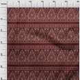 thumbnail image 2 of oneOone Cotton Poplin Fabric Stripe|Leaves & Floral Block Print Sewing Fabric BTY 56 Inch Wide, 2 of 4