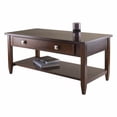 thumbnail image 2 of Richmond Coffee Table with Tapered Legs in Walnut Finish, 2 of 4