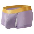 thumbnail image 1 of Men's Low Rise Athletic Underwear with Patchwork Design for Casual Wear and Sports, 1 of 3
