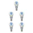 thumbnail image 2 of relayinert Durable Golf Driver Headcover PU Leather Guard UT Club Cover Head White No.1 37CM 5Set, 2 of 6