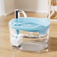 thumbnail image 2 of RKSTN Water Dispense Cat Water Dispenser Automatic Circulation Flow Water Dispenser Blue, 2 of 5