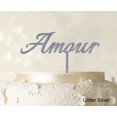 thumbnail image 1 of Personalized Name Cake Topper Custom Cake Topper Color Option Available 5-7 Inches Wide, 1 of 1