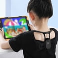 thumbnail image 4 of Wweixi Adjustable Posture Neck Humps Corrector For Adult Kid Comfortable Reduce Back Pain Easy To Wear black 1Set, 4 of 6