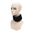 thumbnail image 4 of Foam Neck Support, Black Reducing Pressure Comfortable Curved Fit Firm Lightweight Hook And  Adjustable Neck Brace  For Working S,M,L, 4 of 8