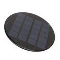 thumbnail image 4 of Module de Panneau Solaire Rond Mini, Module de Cellule Solaire à Taux de Conversion Élevé, Batterie Rechargeable 3.7V 120mm 1.1W 5V pour Camping, 4 of 7