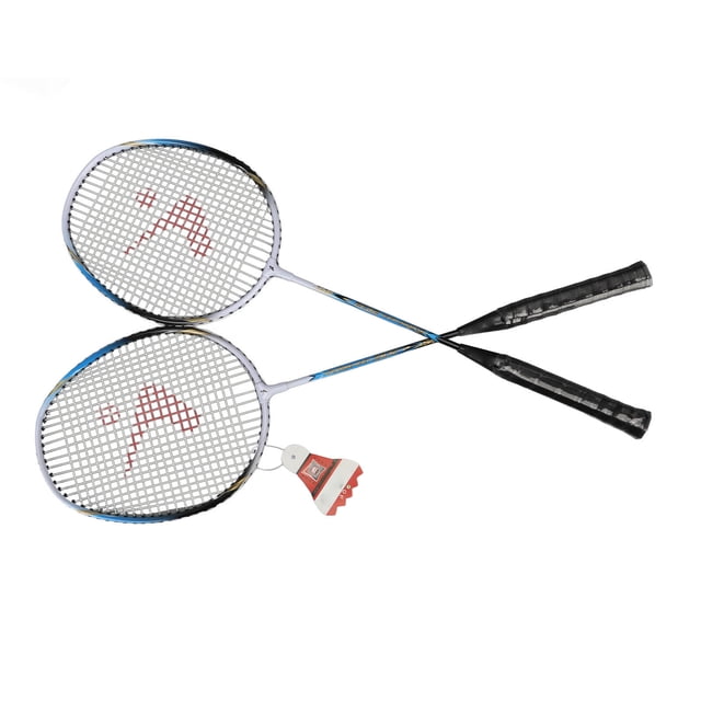 Badminton Rackets Set, Aluminum Alloy Lightweight Comfortable Grip Badminton Set Adult Primary Professional Badminton Racket for Outdoor Indoor Sports