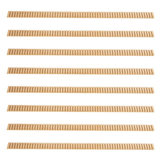 SHISUYAN 8 Pcs Bande de Fixation pour Guitare Pratique, Incrustation Flexible pour Guitare