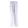 thumbnail image 3 of Birdeem Womens Solid Color High-Waist Loose Womens Wide Leg Pants, 3 of 5