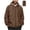 Brown, variant on Ohufall Mens Waterproof Rain Hooded Jackets Comfy Plus Size Hoodies Raincoats with Pockets Lightweight Long Sleeve Zipper Jackets with Storage Bags