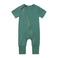 thumbnail image 1 of 2025 Cotton Easter Dress 9 Months Rompers Footless Pajamas ZipperS Rompers and Jumpsuits Short Sleeve Sleeper, 1 of 3