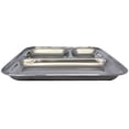 thumbnail image 4 of Verka Stainless Steel 3 Compartment Small Tray, 4 of 5