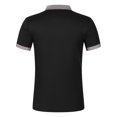 thumbnail image 3 of Men's Four Seasons Leisure Fashion Design Lapel Button Short Sleeve, 3 of 6