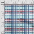 thumbnail image 1 of oneOone Silk Tabby Fabric Madras Check Print Sewing Fabric BTY 42 Inch Wide, 1 of 3