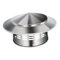 thumbnail image 3 of simhoa Fireplace Chimney Cap Pipe Cap Protector Rainproof Roof Vent Cap for Outdoor M, 3 of 7