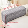 thumbnail image 1 of EcoNesxp Housse de sofa Universelle Résistante à l'Usure type Housse de sofa Housse Élastique de Coussin de sofa Housse de Remplacement Fauteuil Inclinable Housse de sofa pour Siège Simple L Antidérapant Gris Foncé, 1 of 5
