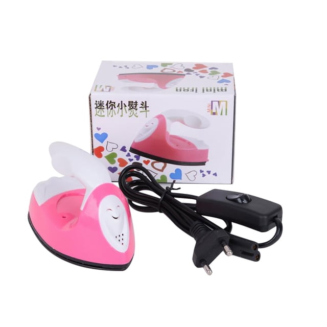 ABPWLY 50W Portable Mini Travel Iron, Ceramic Heating, for Crafting, Sewing, Quick Ironing, Constant Temperature