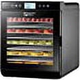 thumbnail image 3 of Magic Mill Food Dehydrator Machine (10 Stainless Steel Trays) Digital Adjustable Timer | Temperature Control | Keep Warm Function | Dryer for Jerky, Herb, Meat, Beef, Fruit and To Dry Vegetables, 3 of 5